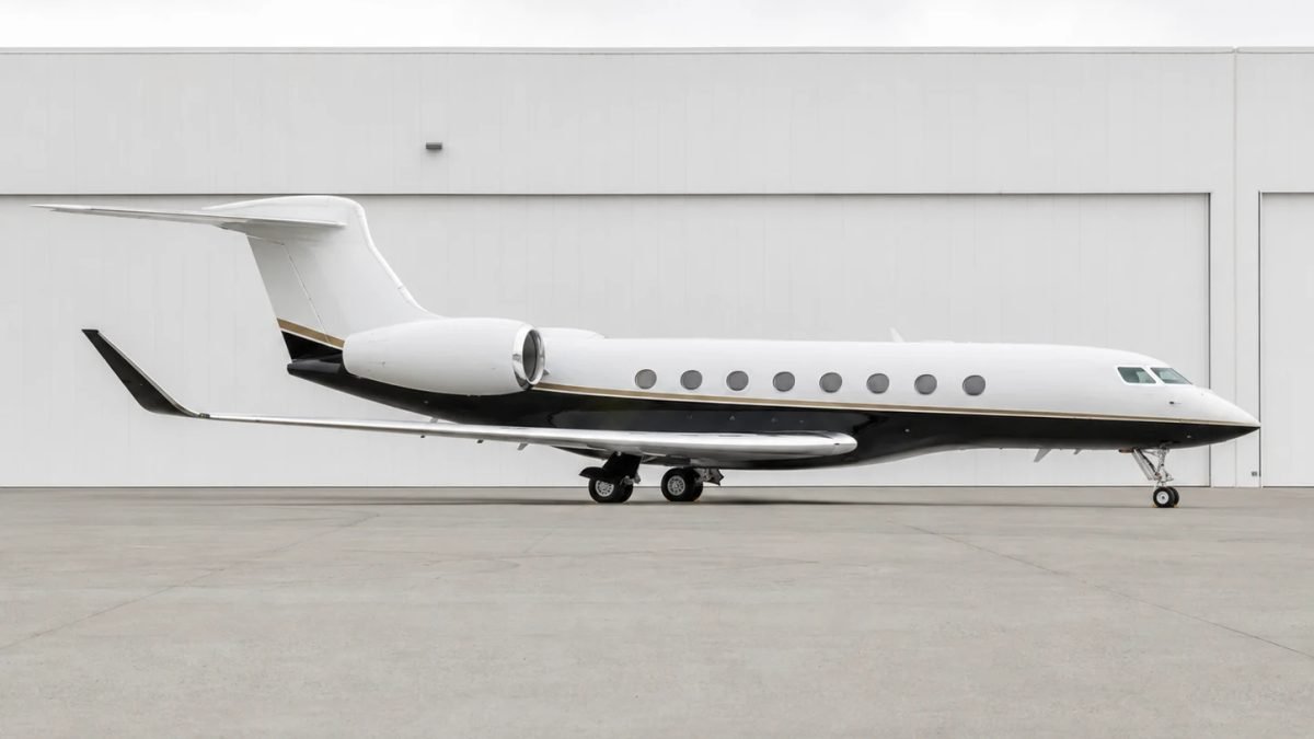 VIP Özel Jet yan dış görünüm